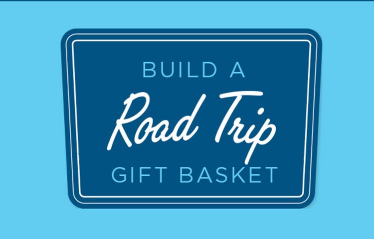 road trip gift basket graphic