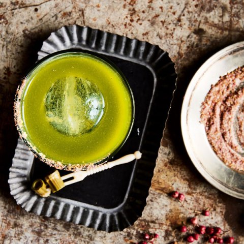 storey-Get Off My Lawn: A Purslane Margarita with Japanese Knotweed Pickles (VIDEO)