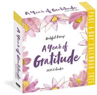 A Year of Gratitude Page-A-Day Calendar 2025